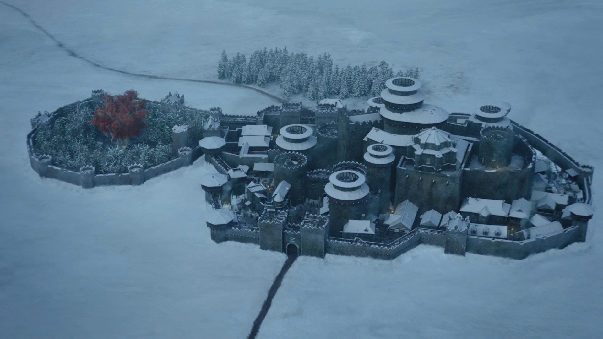 Overview of Winterfell Proper